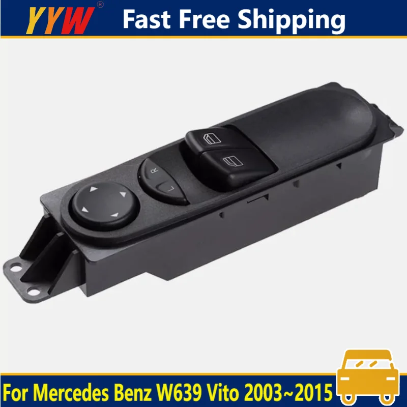 A6395450913 Electric Master Window Switch Driver Side For Mercedes Benz W639 Vito 2003~2015 Window Control Switch Panel 2014
A6395450913 Electric Master Window Switch Driver Side For Mercedes Benz W639 Vito 2003~2015 Window Control Switch Panel 2014