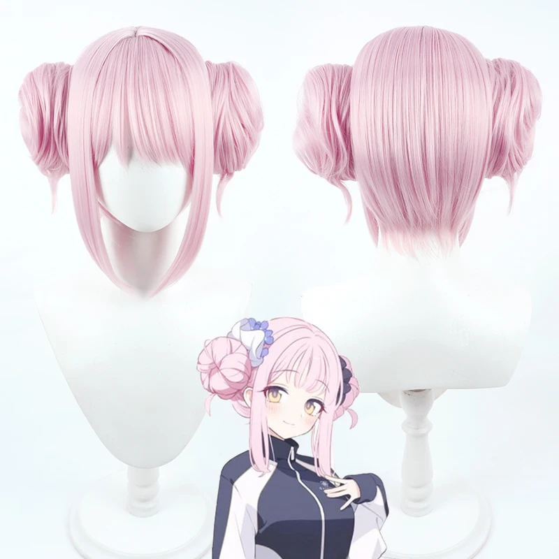 Blue Archive Misono Mika Cosplay Wig Pink Bun Short Cute Heat Resistant Synthetic Hair Halloween Party Role Play + Wig Cap
Blue Archive Misono Mika Cosplay Wig Pink Bun Short Cute Heat Resistant Synthetic Hair Halloween Party Role Play + Wig Cap
