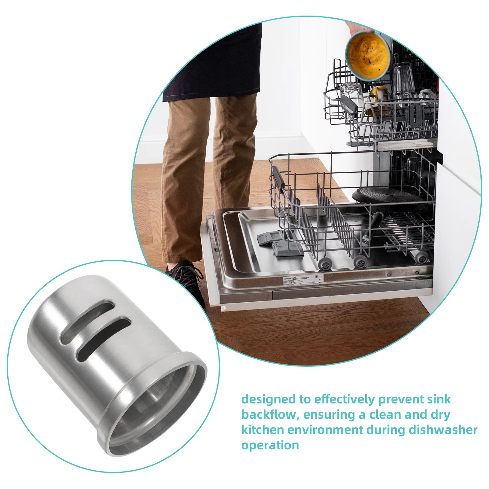Stainless Steel Dishwasher Air Gap Cover Kitchen Sink Overflow Prevention Heat Resistant Easy Installation Universal Fit Quiet 
Stainless Steel Dishwasher Air Gap Cover Kitchen Sink Overflow Prevention Heat Resistant Easy Installation Universal Fit Quiet