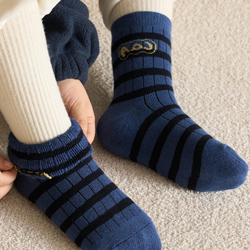 5Pairs Cartoon Car Boys Plush Socks Winter Children Mid Tube Sock 1-16Year Baby Warm Footwear Fashion Striped Kids Cotton Socks
5Pairs Cartoon Car Boys Plush Socks Winter Children Mid Tube Sock 1-16Year Baby Warm Footwear Fashion Striped Kids Cotton Socks