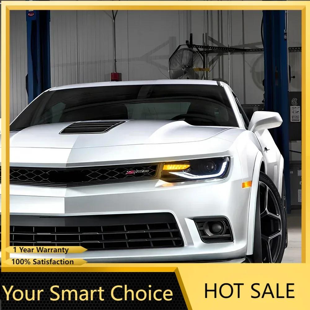 Модернизированные автомобильные передние фонари для Chevrolet Camaro 2012-2015, автомобильные фары в сборе, светодиодный бифокальный объектив проектора, аксессуары для инструментов
Модернизированные автомобильные передние фонари для Chevrolet Camaro 2012-2015, автомобильные фары в сборе, светодиодный бифокальный объектив проектора, аксессуары для инструментов