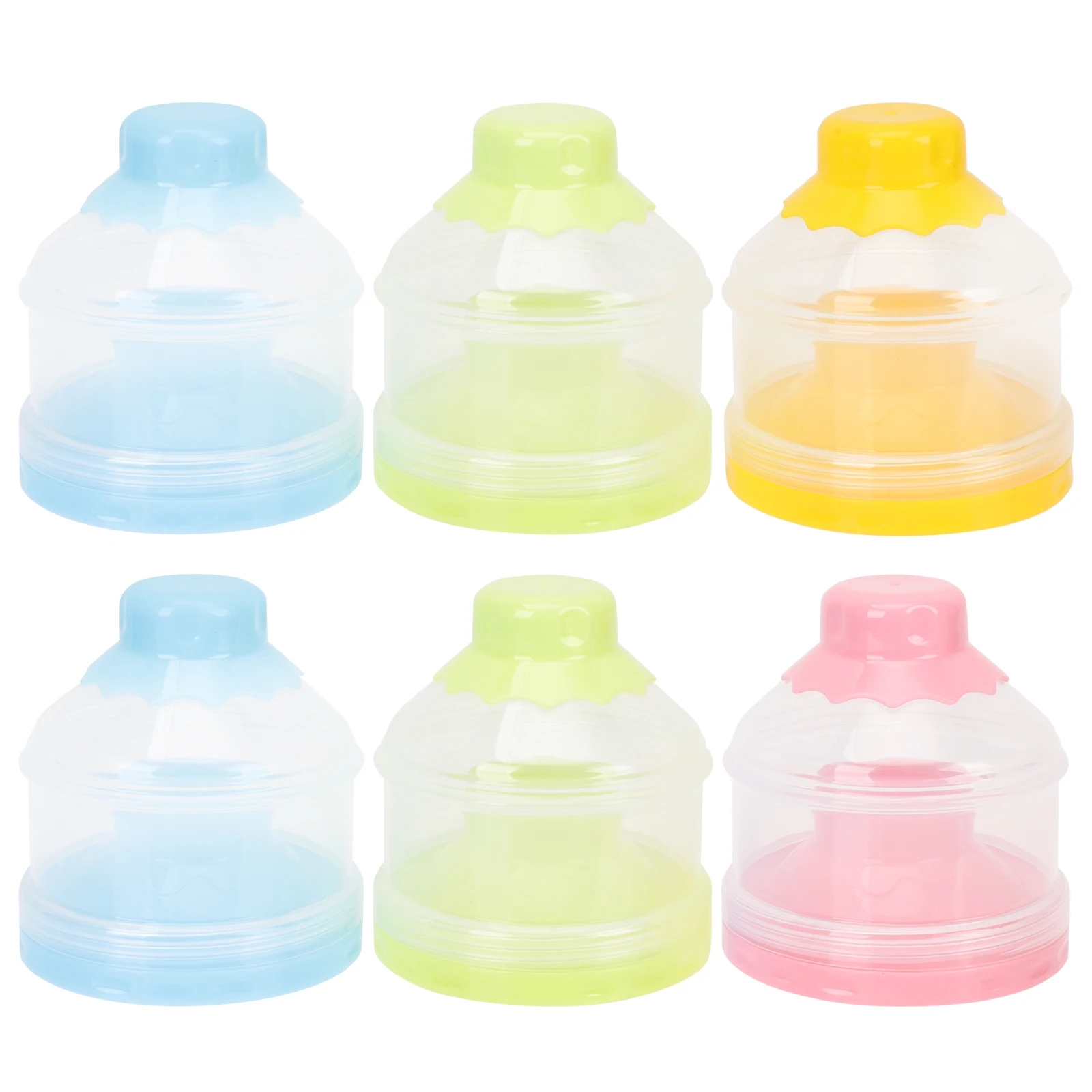 2 pcs Baby Formula Container Portable 3 Layers Powder Box Storage Dispenser PP Stackable Travel Containers for Babies
2 pcs Baby Formula Container Portable 3 Layers Powder Box Storage Dispenser PP Stackable Travel Containers for Babies