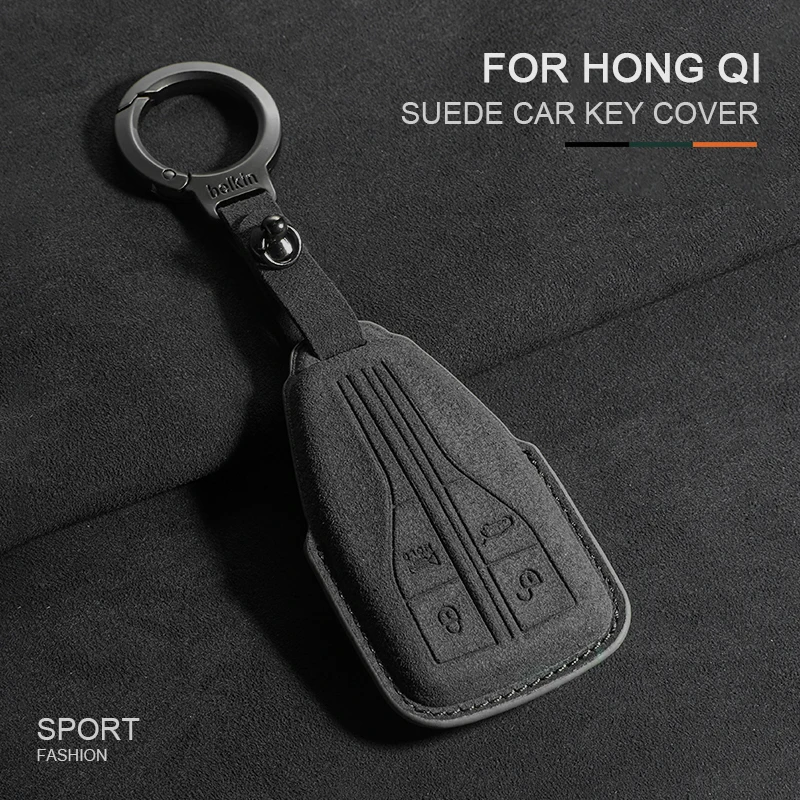 4 Buttons Car Key Cover Case For Hongqi HS5 H5 H9 HS7 H7 L5 HS3 L9 Key Holder Protector Shell Suede Leather Keychain Accessories
4 Buttons Car Key Cover Case For Hongqi HS5 H5 H9 HS7 H7 L5 HS3 L9 Key Holder Protector Shell Suede Leather Keychain Accessories
