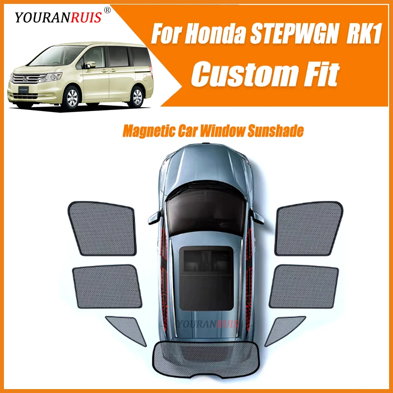 Cutom fit Car Windows Sun Shades For Honda STEPWGN RK1 Sunshades Magnetic Heat insulation Window Car Curtains Visor Accessories
Cutom fit Car Windows Sun Shades For Honda STEPWGN RK1 Sunshades Magnetic Heat insulation Window Car Curtains Visor Accessories