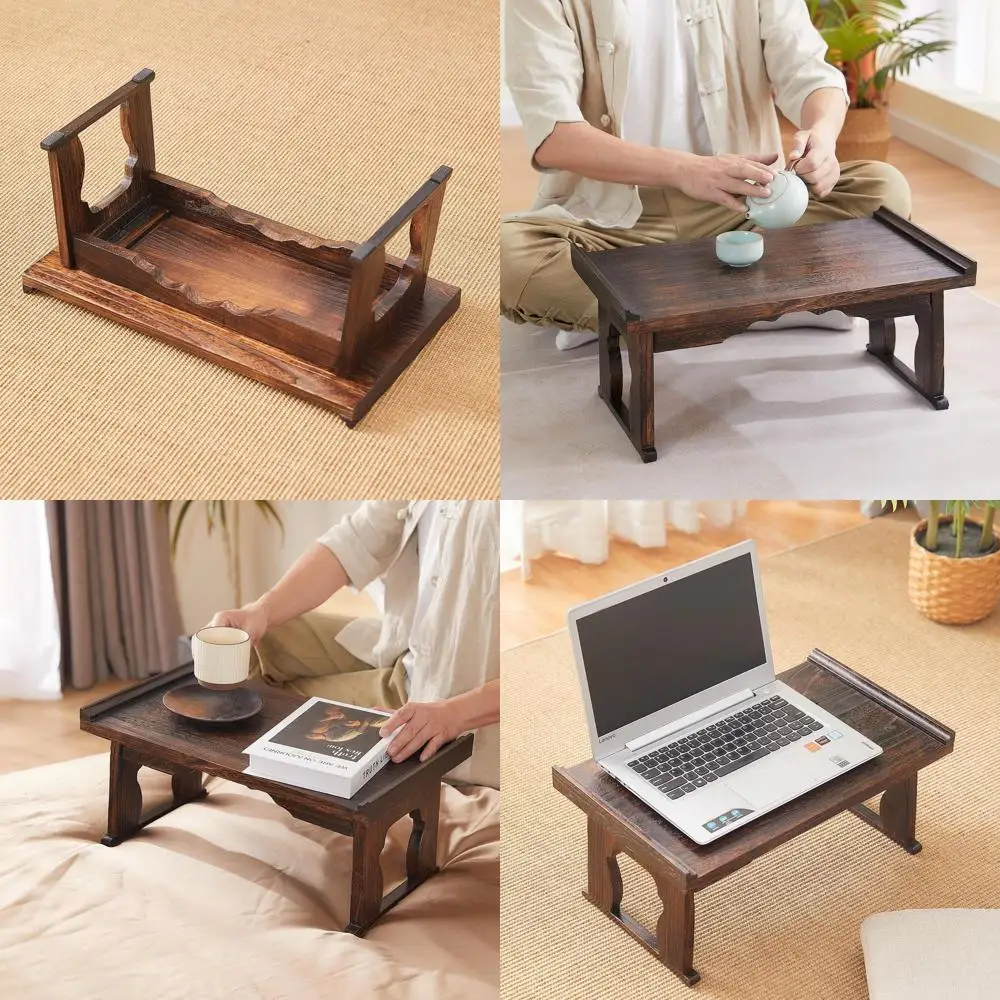 Compact Wooden Floor Table for Coffee, Tea, Meditation, and Laptop Use
Compact Wooden Floor Table for Coffee, Tea, Meditation, and Laptop Use