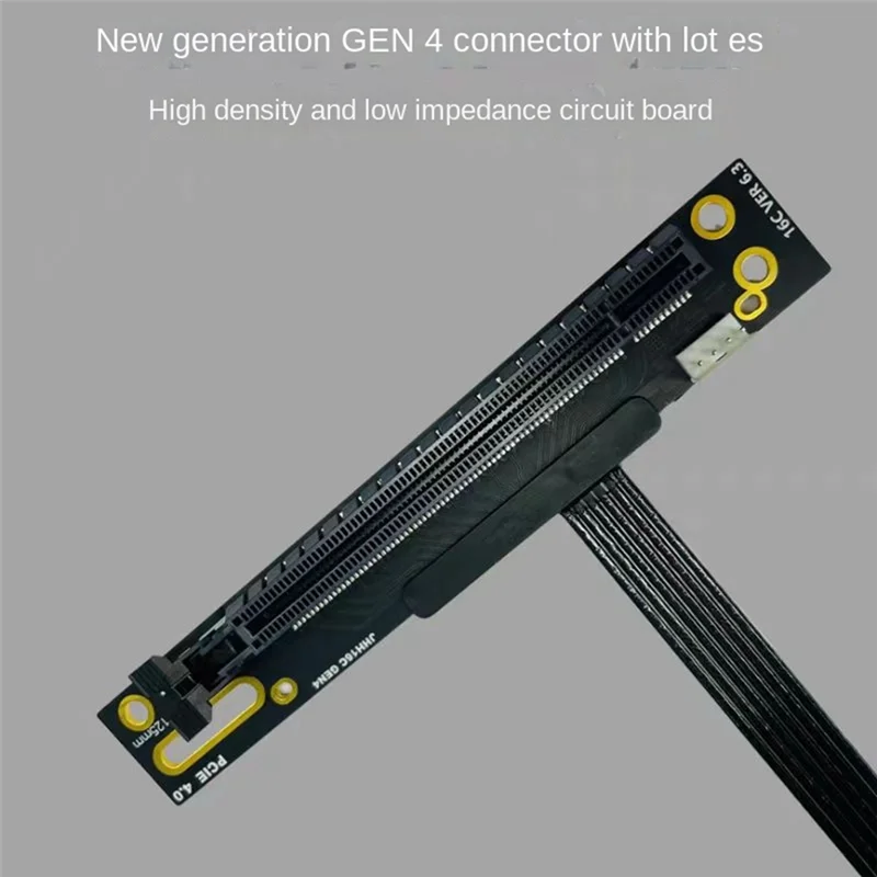 SR-M.2 To PCIE X16 Multi-Functional Convenient VGA Adapter Cable For SSD M.2 Nvme Gen4 To PCIE 4.0 X4ES, 20CM Durable Easy Insta
SR-M.2 To PCIE X16 Multi-Functional Convenient VGA Adapter Cable For SSD M.2 Nvme Gen4 To PCIE 4.0 X4ES, 20CM Durable Easy Insta