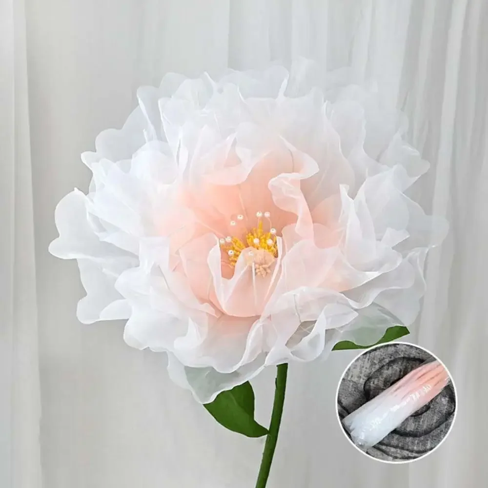75CM Gauze Flower Artificial Peony Giant Flower Handmade Flower Wedding Home Decoration Stage Photo Props Flores
75CM Gauze Flower Artificial Peony Giant Flower Handmade Flower Wedding Home Decoration Stage Photo Props Flores
