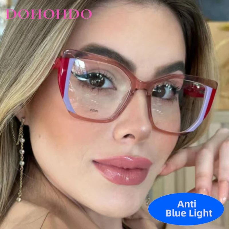 Vintage Fashion Trendy Brand Designer Unisex Blue Light Blocking Glasses Cat Eye Optical Glasses For Men Women Computer Glasses
Vintage Fashion Trendy Brand Designer Unisex Blue Light Blocking Glasses Cat Eye Optical Glasses For Men Women Computer Glasses