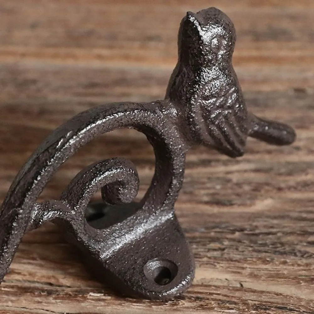 Rustic Cast Iron Wall Hook Decorative Heavy Duty Wall Mounted Rack Rust Proof Antique Vintage Bird Coat Hanger Living Room
Rustic Cast Iron Wall Hook Decorative Heavy Duty Wall Mounted Rack Rust Proof Antique Vintage Bird Coat Hanger Living Room
