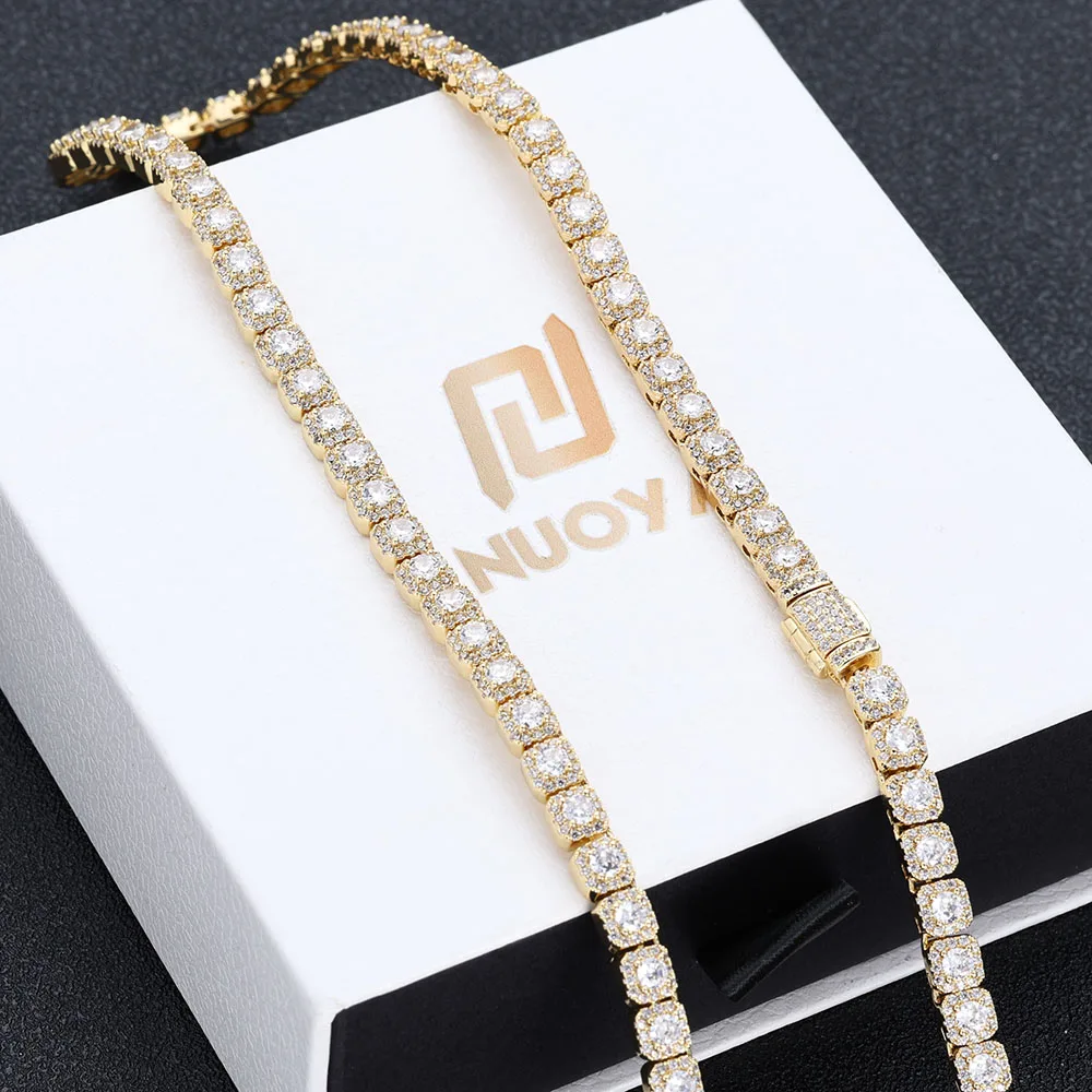 Alinoya Hip Hop Style 5mm Flip Button Tennis Chain Gold/Silver Plated Bracelet Brass AAAAA Grade Zircon Women's Jewelry
Alinoya Hip Hop Style 5mm Flip Button Tennis Chain Gold/Silver Plated Bracelet Brass AAAAA Grade Zircon Women's Jewelry