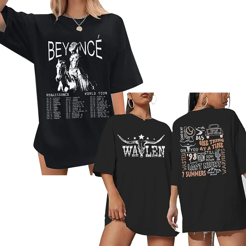 Western Music T-Shirt Women Country Music Concert Tee Fans Gift Top Cow Skull Cowboy Hat Short Sleeve Blouses cool Casual Outfit
Western Music T-Shirt Women Country Music Concert Tee Fans Gift Top Cow Skull Cowboy Hat Short Sleeve Blouses cool Casual Outfit