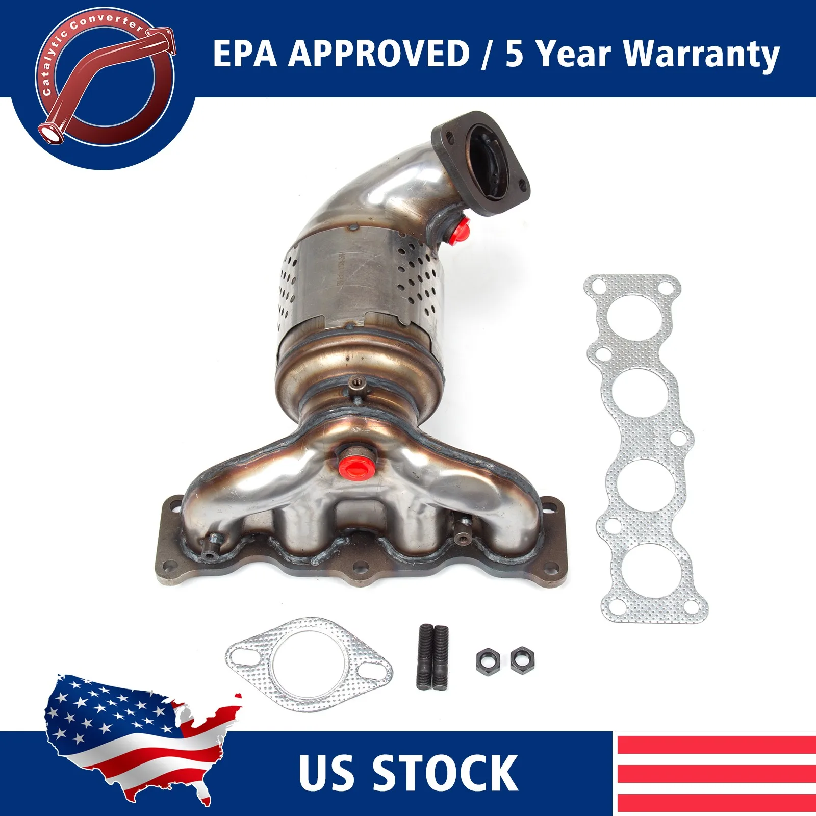 For 2015-2019 Hyundai Sonata / 2016-2020 Kia Optima 2.4L Catalytic Converter Set
For 2015-2019 Hyundai Sonata / 2016-2020 Kia Optima 2.4L Catalytic Converter Set