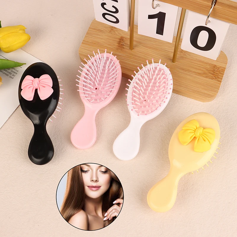 Mini Comb Ladies Portable Bow Air Bag Air Cushion Massage Comb For Girls And Children Small And Cute Styling Tools
Mini Comb Ladies Portable Bow Air Bag Air Cushion Massage Comb For Girls And Children Small And Cute Styling Tools