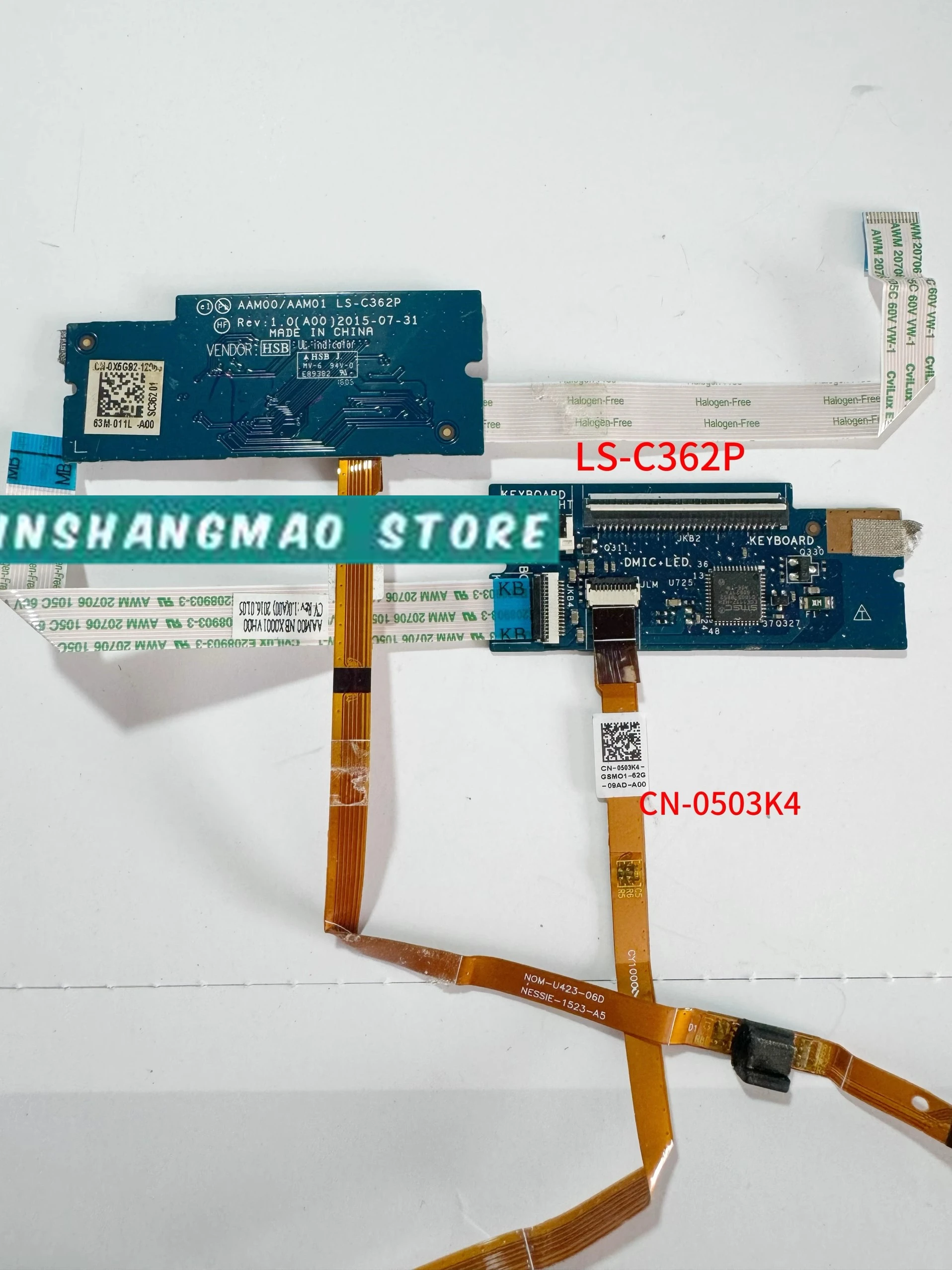 Плата клавиатуры для Dell XPS 9550 Precision 5510 X5G92 503K4 LS-C362P 
Плата клавиатуры для Dell XPS 9550 Precision 5510 X5G92 503K4 LS-C362P