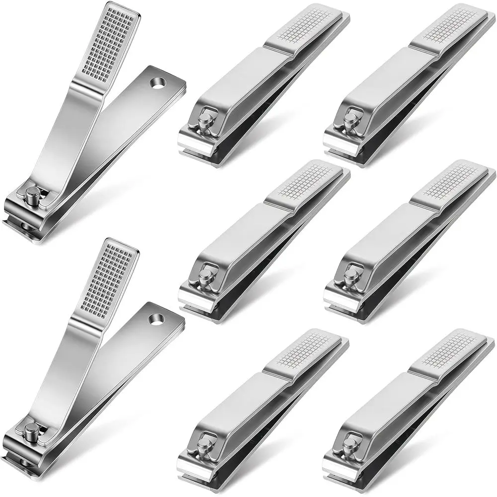 8-Piece Stainless Steel Nail Clippers Set for Thick Nails, Ideal for Travel and All Ages
8-Piece Stainless Steel Nail Clippers Set for Thick Nails, Ideal for Travel and All Ages