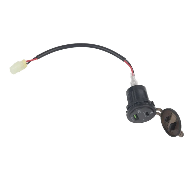 A85E-Motorcycle USB Charger With Voltage Display USB+Type-C Port Socket For Honda CB500X Accessories
A85E-Motorcycle USB Charger With Voltage Display USB+Type-C Port Socket For Honda CB500X Accessories