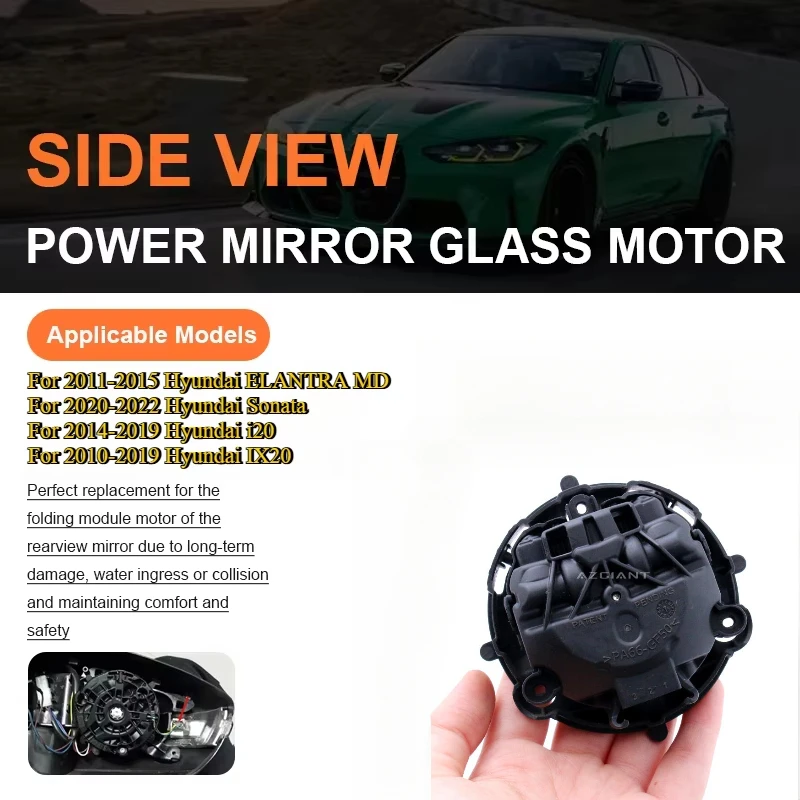 AZGIANT for Hyundai ELANTRA MD Sonata i20 IX20 Side view Mirror Adjustment Module 3 Pin Original Cars Repair Accessories
AZGIANT for Hyundai ELANTRA MD Sonata i20 IX20 Side view Mirror Adjustment Module 3 Pin Original Cars Repair Accessories