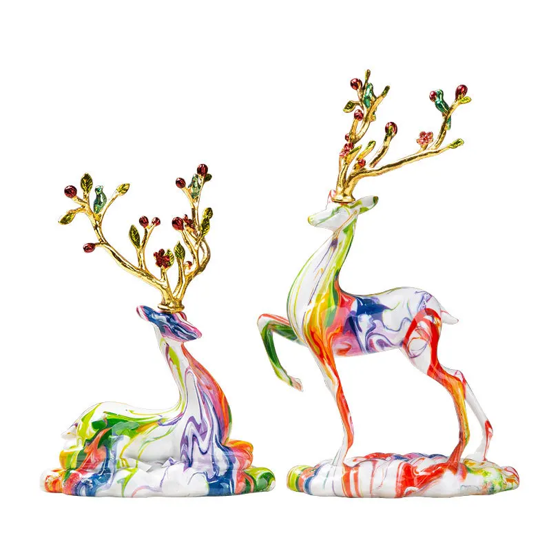 1 Pair of Creative Wealth Scenic Spots Deer Wine Cabinet Decoration Home Living Room TV Cabinet Modern Home Decoration Deer
1 Pair of Creative Wealth Scenic Spots Deer Wine Cabinet Decoration Home Living Room TV Cabinet Modern Home Decoration Deer