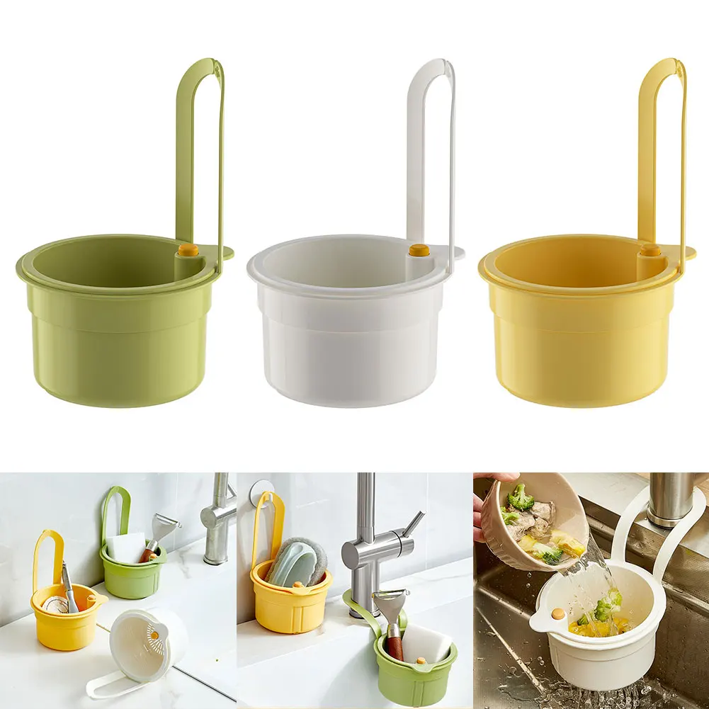 Faucet Hanging Filter Basket Sink Drain Basket Kitchen Draining Basket for Kitchen Sink
Faucet Hanging Filter Basket Sink Drain Basket Kitchen Draining Basket for Kitchen Sink