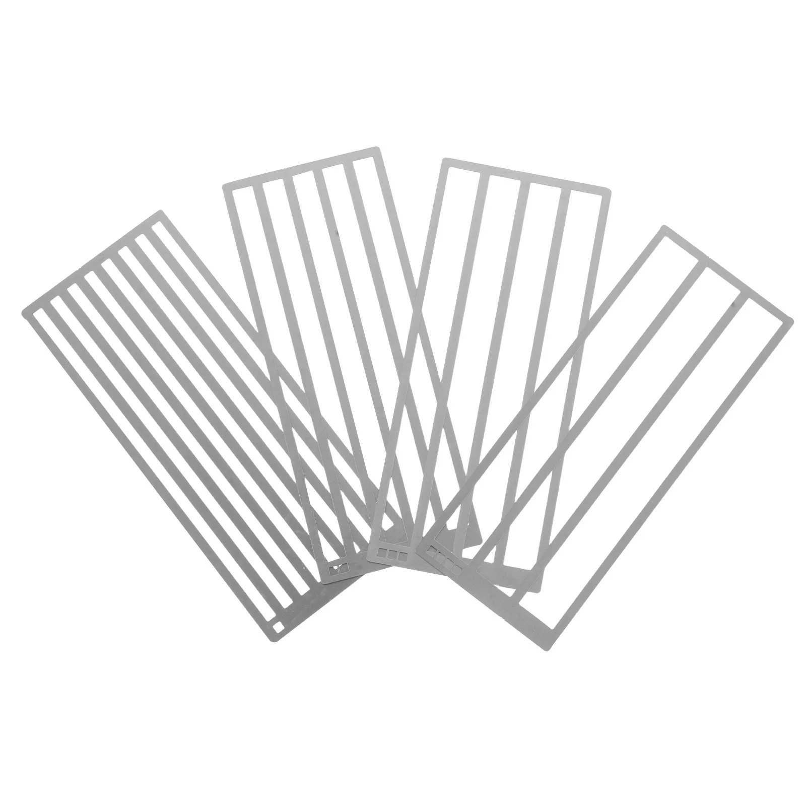 4Pcs Diamond Art Ruler Stainless Steel Precision Alignment Tool for DIY Painting Crafts Rhinestone Dot Placement Straight Edge
4Pcs Diamond Art Ruler Stainless Steel Precision Alignment Tool for DIY Painting Crafts Rhinestone Dot Placement Straight Edge