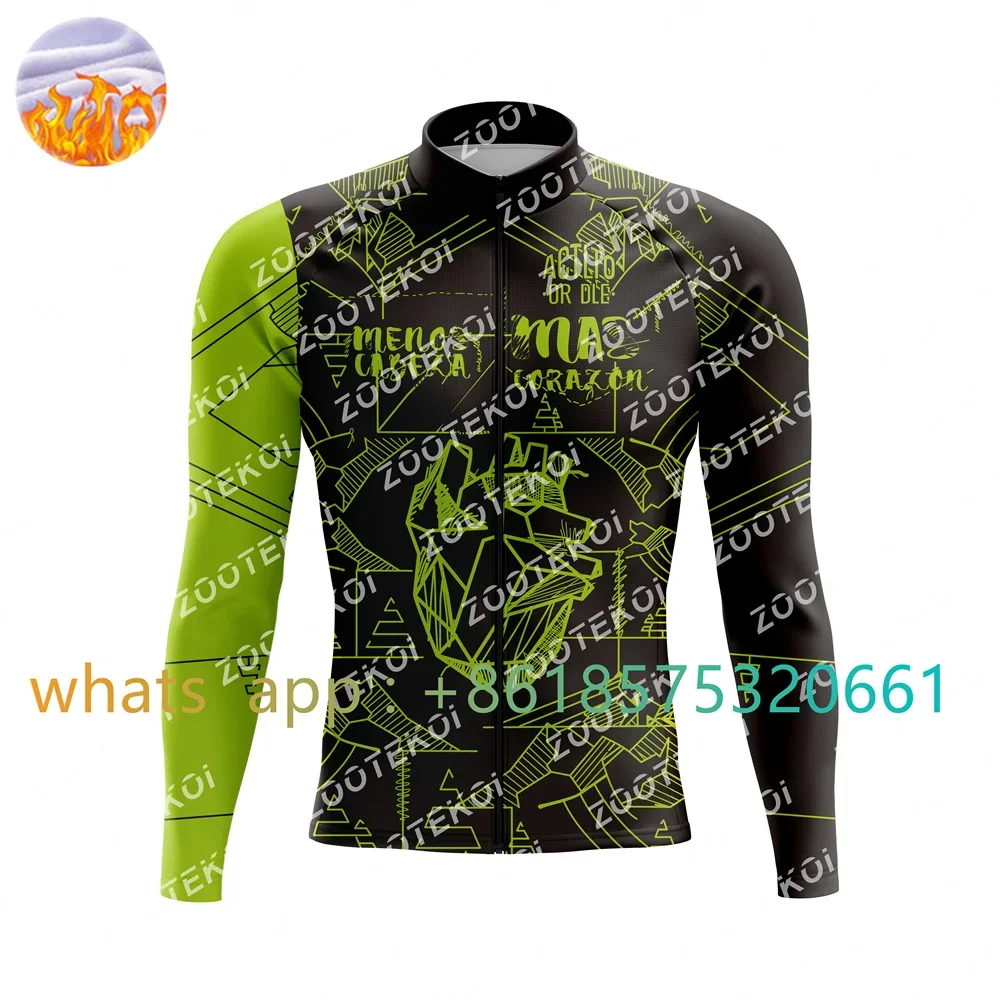 Cycling Jersey Men's Winter Thermal Fleece Long Sleeve MTB Bicycle Clothing Bike Sportswear Sport Outdoor Team Racing Top Coat
Cycling Jersey Men's Winter Thermal Fleece Long Sleeve MTB Bicycle Clothing Bike Sportswear Sport Outdoor Team Racing Top Coat