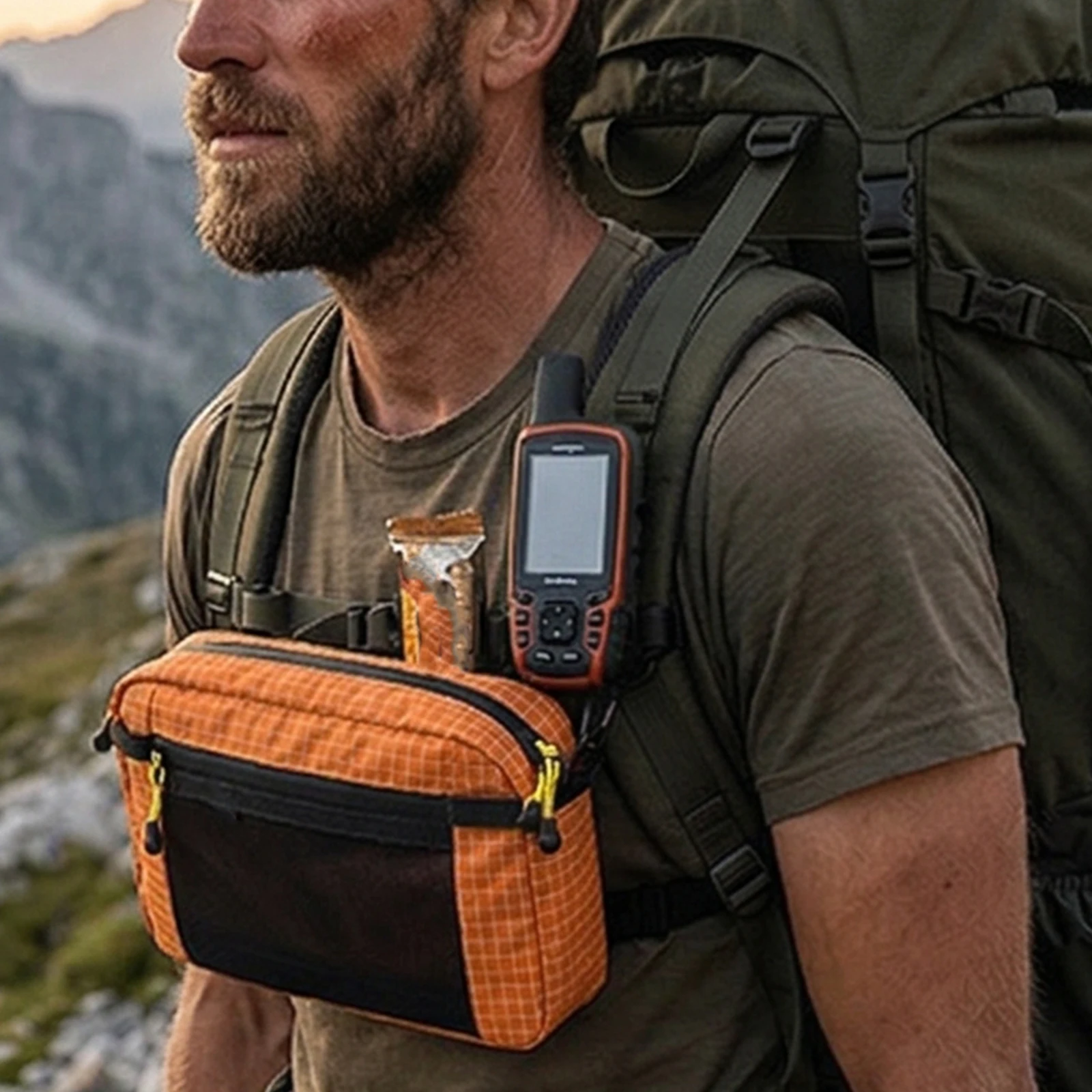 Hiking Hanging Side Pocket Ultralight Adventure Hanging Chest Pack Adjustable Strap Multi Pockets Waist Pack for Outdoor Sports
Hiking Hanging Side Pocket Ultralight Adventure Hanging Chest Pack Adjustable Strap Multi Pockets Waist Pack for Outdoor Sports