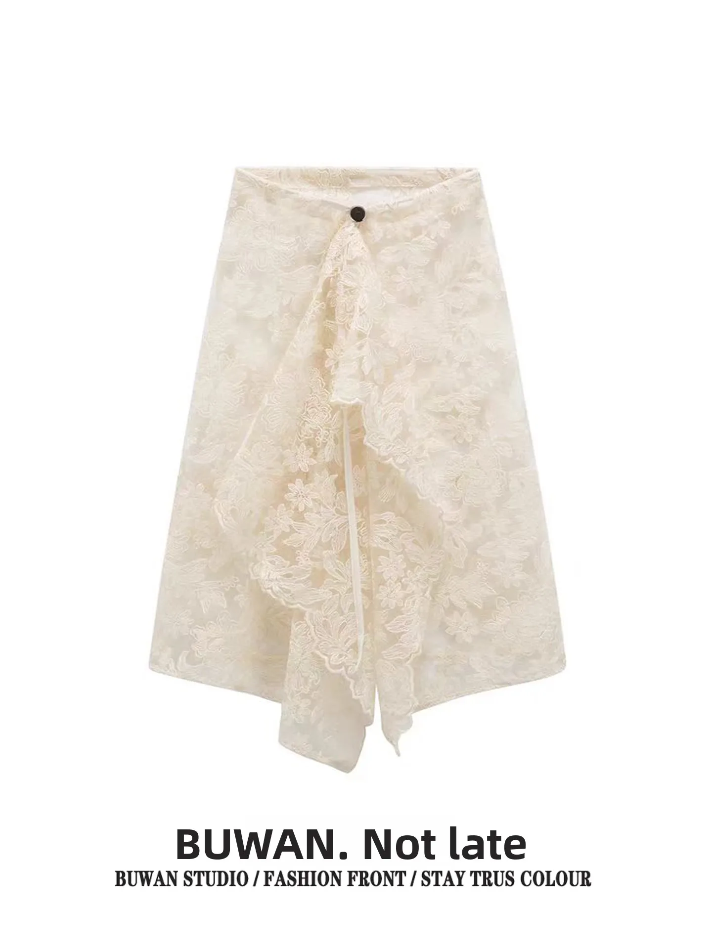 Long Multi-Way Embroidered Lace Apron Skirt Korean Style High Waist Straight Cut Casual Wear Sand Dune Rose Collection
Long Multi-Way Embroidered Lace Apron Skirt Korean Style High Waist Straight Cut Casual Wear Sand Dune Rose Collection