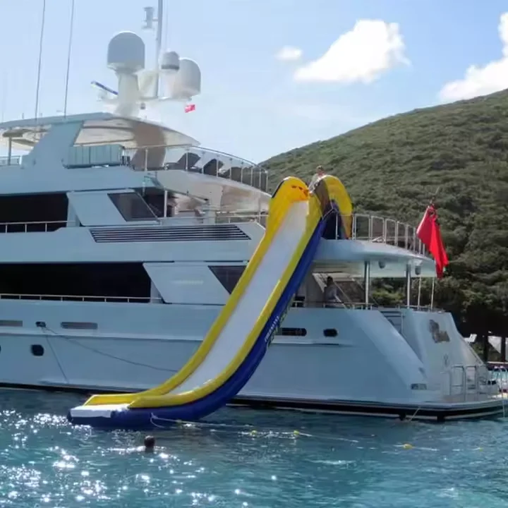 Commercial Water Play Equipment Inflatable Water Yacht Slide Inflatable Dock Slide For Boat
Commercial Water Play Equipment Inflatable Water Yacht Slide Inflatable Dock Slide For Boat