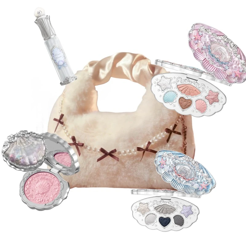 Flowerknows Shell's Jewel Collection Makeup Set Eyeshadow Palette Blush Lip Gloss Makeup Bag Matte Glow Shimmer Eye Shadow Kit
Flowerknows Shell's Jewel Collection Makeup Set Eyeshadow Palette Blush Lip Gloss Makeup Bag Matte Glow Shimmer Eye Shadow Kit