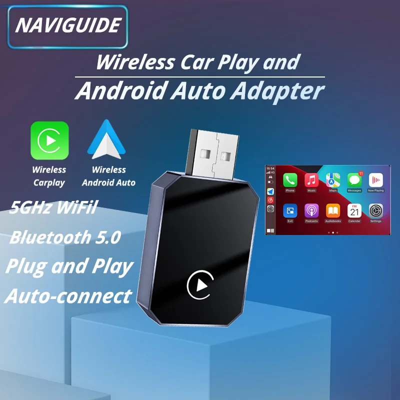 NAVIGUIDE, новинка 2 в 1, беспроводная коробка для косплея с прямым подключением, беспроводной автомобильный адаптер Android, авто коробка для Carplay
NAVIGUIDE, новинка 2 в 1, беспроводная коробка для косплея с прямым подключением, беспроводной автомобильный адаптер Android, авто коробка для Carplay