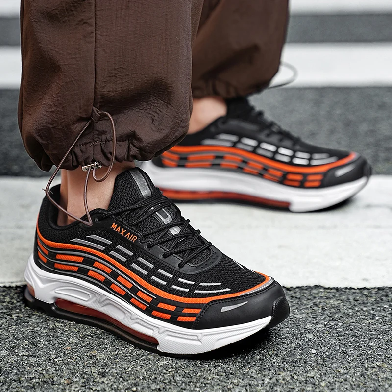2025 супер крутые кроссовки мужские прогулочные кроссовки с мягкой подошвой дышащая сетчатая обувь для отдыха мужские кроссовки на воздушной подушке для бега
2025 супер крутые кроссовки мужские прогулочные кроссовки с мягкой подошвой дышащая сетчатая обувь для отдыха мужские кроссовки на воздушной подушке для бега