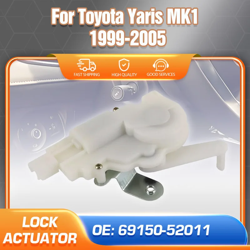 Rear Trunk Lock Actuator For 1999 2000 2001 2002 2003 2004 2005 Toyota Yaris MK1 69150-52011 69150-52010 Car Tailgate Boot Lock
Rear Trunk Lock Actuator For 1999 2000 2001 2002 2003 2004 2005 Toyota Yaris MK1 69150-52011 69150-52010 Car Tailgate Boot Lock