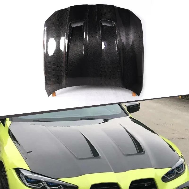 N Type Dry Carbon Bonnet Hood for BMWs G80 G82 G83 M3 M4 Competition 2021+
N Type Dry Carbon Bonnet Hood for BMWs G80 G82 G83 M3 M4 Competition 2021+