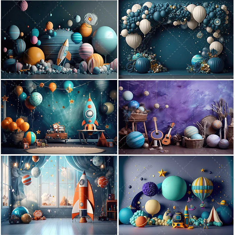 Planet Theme Backdrop Hot Air Balloon Baby Shower Birthday Party Custom Decoration Background Poster Props
Planet Theme Backdrop Hot Air Balloon Baby Shower Birthday Party Custom Decoration Background Poster Props