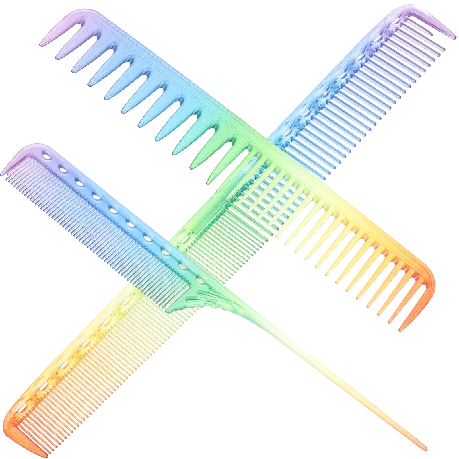 3pcs Barber Shop Comb Colorful Resin Hair Styling Tooth Fine Cutting for Kids Salon Home Use Cordless Ergonomic Compact 
3pcs Barber Shop Comb Colorful Resin Hair Styling Tooth Fine Cutting for Kids Salon Home Use Cordless Ergonomic Compact