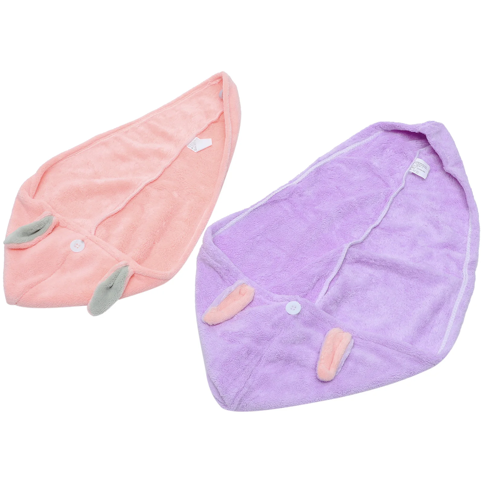 2 Pcs Dry Hair Towel Coral Fleece Soft Thick Lightweight Kids Girls Machine Washable Wrap Hair Turbans Rapid Drying Bath Spa
2 Pcs Dry Hair Towel Coral Fleece Soft Thick Lightweight Kids Girls Machine Washable Wrap Hair Turbans Rapid Drying Bath Spa