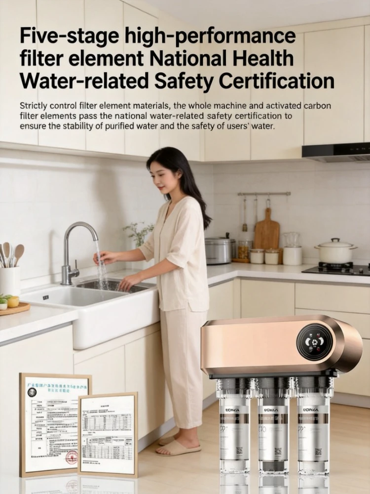 RO Reverse Osmosis Water Purifier, Household Direct Drinking Water Machine, Kitchen Water Filter
RO Reverse Osmosis Water Purifier, Household Direct Drinking Water Machine, Kitchen Water Filter