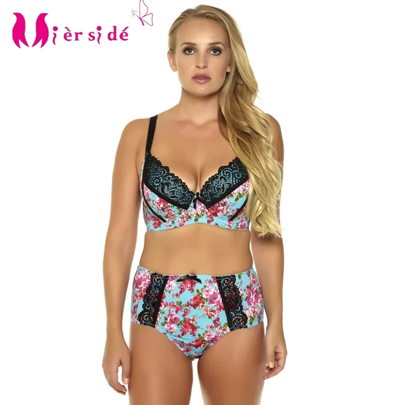 Mierside плюс размер большой бюстгальтер, комплект нижнего белья с принтом, бюстгальтер пуш-ап, женские кружевные трусики, удобное повседневное нижнее белье
Mierside плюс размер большой бюстгальтер, комплект нижнего белья с принтом, бюстгальтер пуш-ап, женские кружевные трусики, удобное повседневное нижнее белье