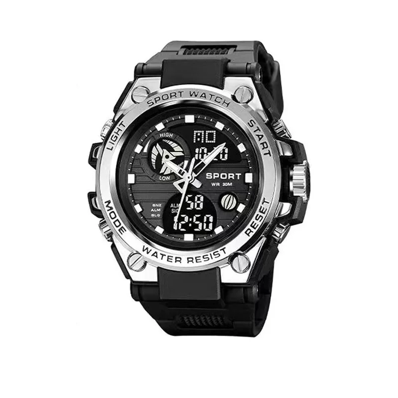Electronic Watch Men's Multi-Functional Youth Outdoor Sports Luminous Student Double Display
Electronic Watch Men's Multi-Functional Youth Outdoor Sports Luminous Student Double Display
