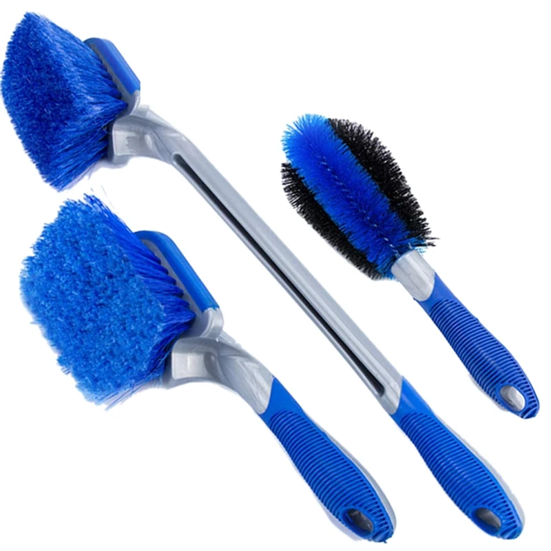 3PCS Car Wheel/Tire Brush Car Wash Brush With Handle Special Cleaning Supplies Tool Steel Ring Rims Wheel Brush
3PCS Car Wheel/Tire Brush Car Wash Brush With Handle Special Cleaning Supplies Tool Steel Ring Rims Wheel Brush