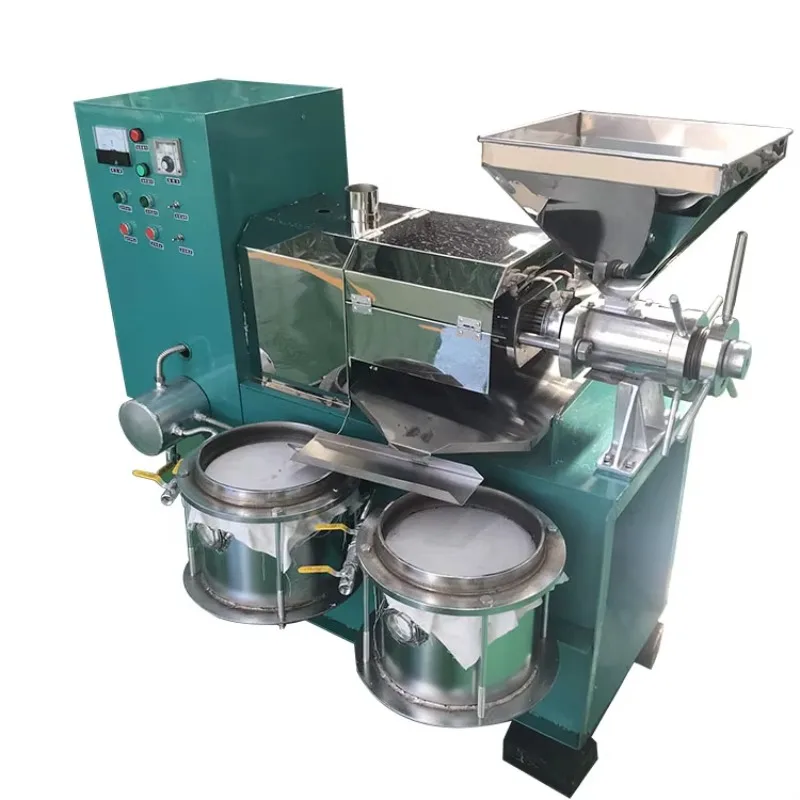 Customized Oil Press with Filter Factory Price for Home and Manufacturing Plant Peanut Sunflower Soybean Sesame Oil
Customized Oil Press with Filter Factory Price for Home and Manufacturing Plant Peanut Sunflower Soybean Sesame Oil