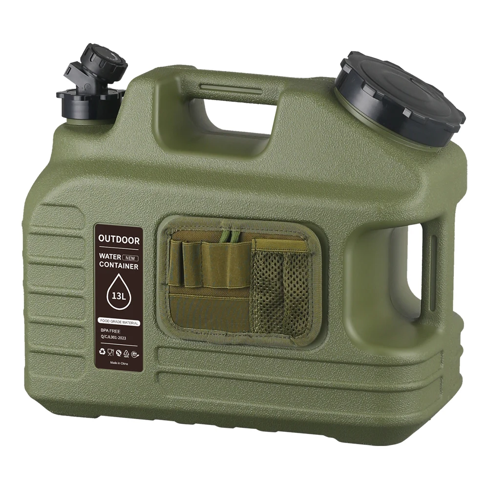 13L Water Storage Container Leak-Proof Portable Water Tank Large Capacity Drinking Water Bucket for Vehicle Car Camping
13L Water Storage Container Leak-Proof Portable Water Tank Large Capacity Drinking Water Bucket for Vehicle Car Camping