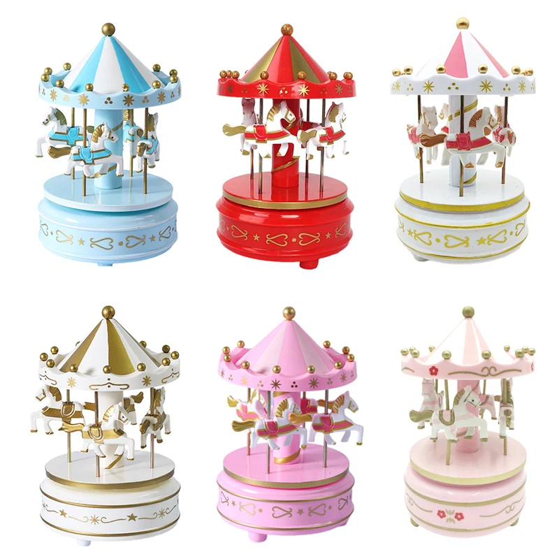 Carousel Music Box Fantasy Christmas Holiday Decor Easy Use Carousel Ferris Wheel Ornaments
Carousel Music Box Fantasy Christmas Holiday Decor Easy Use Carousel Ferris Wheel Ornaments