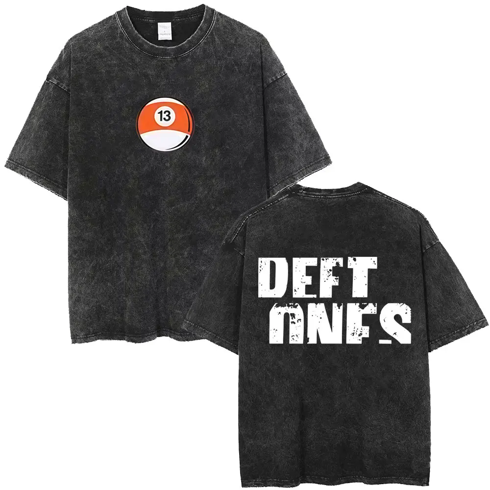 Washed Vintage Rock Band Deftones Merch T-shirt Men Gothic Punk Oversized Short Sleeve T Shirts Men's Casual Retro Streetwear
Washed Vintage Rock Band Deftones Merch T-shirt Men Gothic Punk Oversized Short Sleeve T Shirts Men's Casual Retro Streetwear