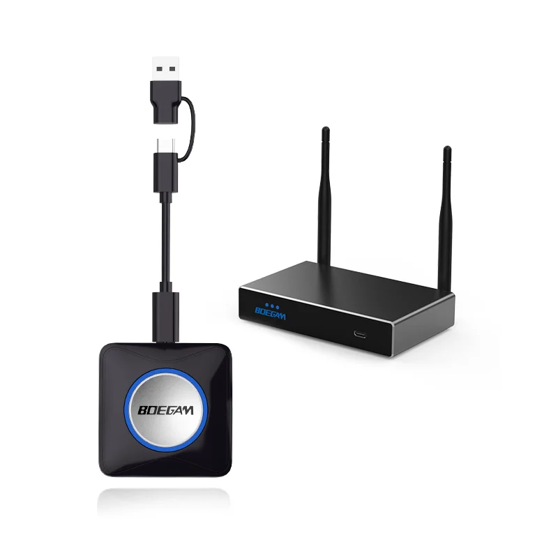Wireless Display Adapter for Multi Platform Devices BYOD 4K Screen Mirroring
Wireless Display Adapter for Multi Platform Devices BYOD 4K Screen Mirroring