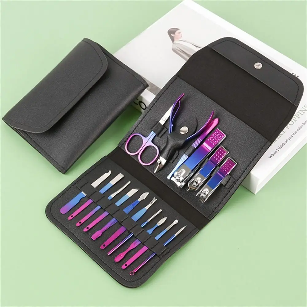 16Pcs/Set Professional Stainless Steel Manicure Set Manicure Tools 16Pcs/Set Ear Spoon Nail Cutters Scissors Kit
16Pcs/Set Professional Stainless Steel Manicure Set Manicure Tools 16Pcs/Set Ear Spoon Nail Cutters Scissors Kit