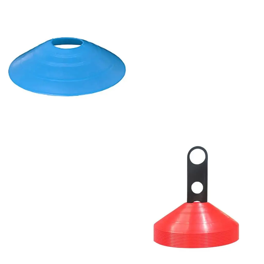 10 шт. тренировочные конусы с пластиковыми кронштейнами, футбольные конусы для ловкости, толстые дисковые конусы для спортивных
10 шт. тренировочные конусы с пластиковыми кронштейнами, футбольные конусы для ловкости, толстые дисковые конусы для спортивных