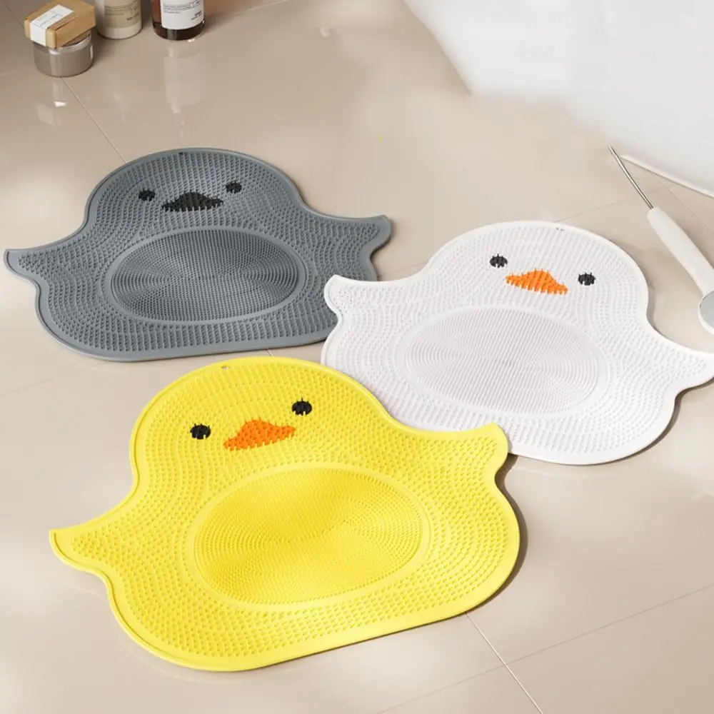 Silicone Bathroom Non Slip Pad Duck Shaped with Suction Cups Massage Pad Comfortable Durable Floor Mat Foot Rubbing
Silicone Bathroom Non Slip Pad Duck Shaped with Suction Cups Massage Pad Comfortable Durable Floor Mat Foot Rubbing