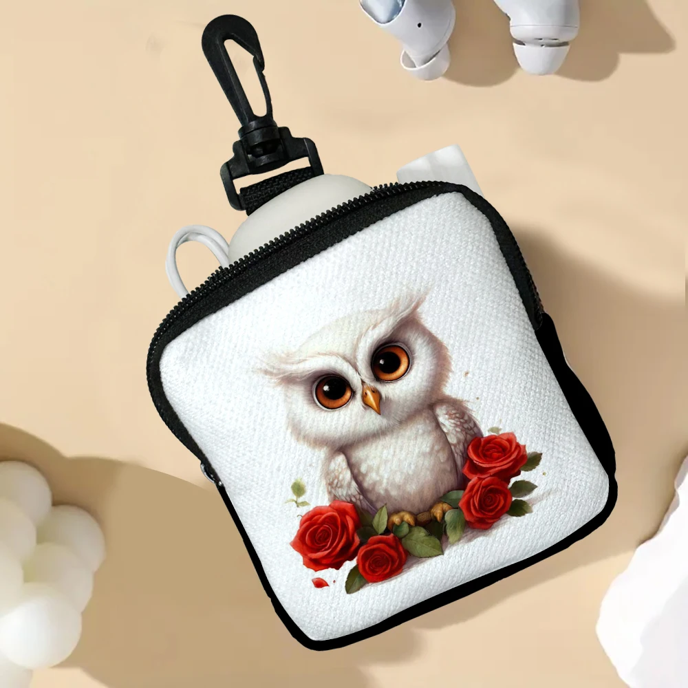 Owl Coin Purse Card Wallet Portable Girls Multifunctional Storage Bag Keyring Hanging Bag Decoration 3.4 
Owl Coin Purse Card Wallet Portable Girls Multifunctional Storage Bag Keyring Hanging Bag Decoration 3.4