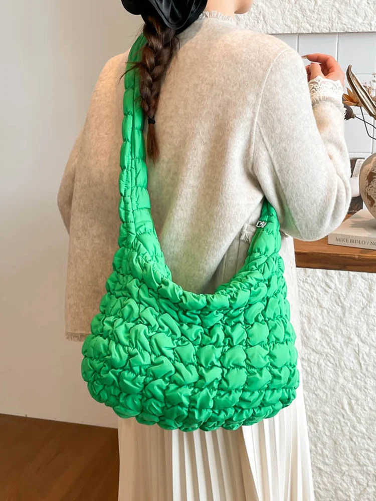 Корейская складная легкая сумка через плечо большой емкости, повседневная простая женская сумка для отдыха Faion
Корейская складная легкая сумка через плечо большой емкости, повседневная простая женская сумка для отдыха Faion